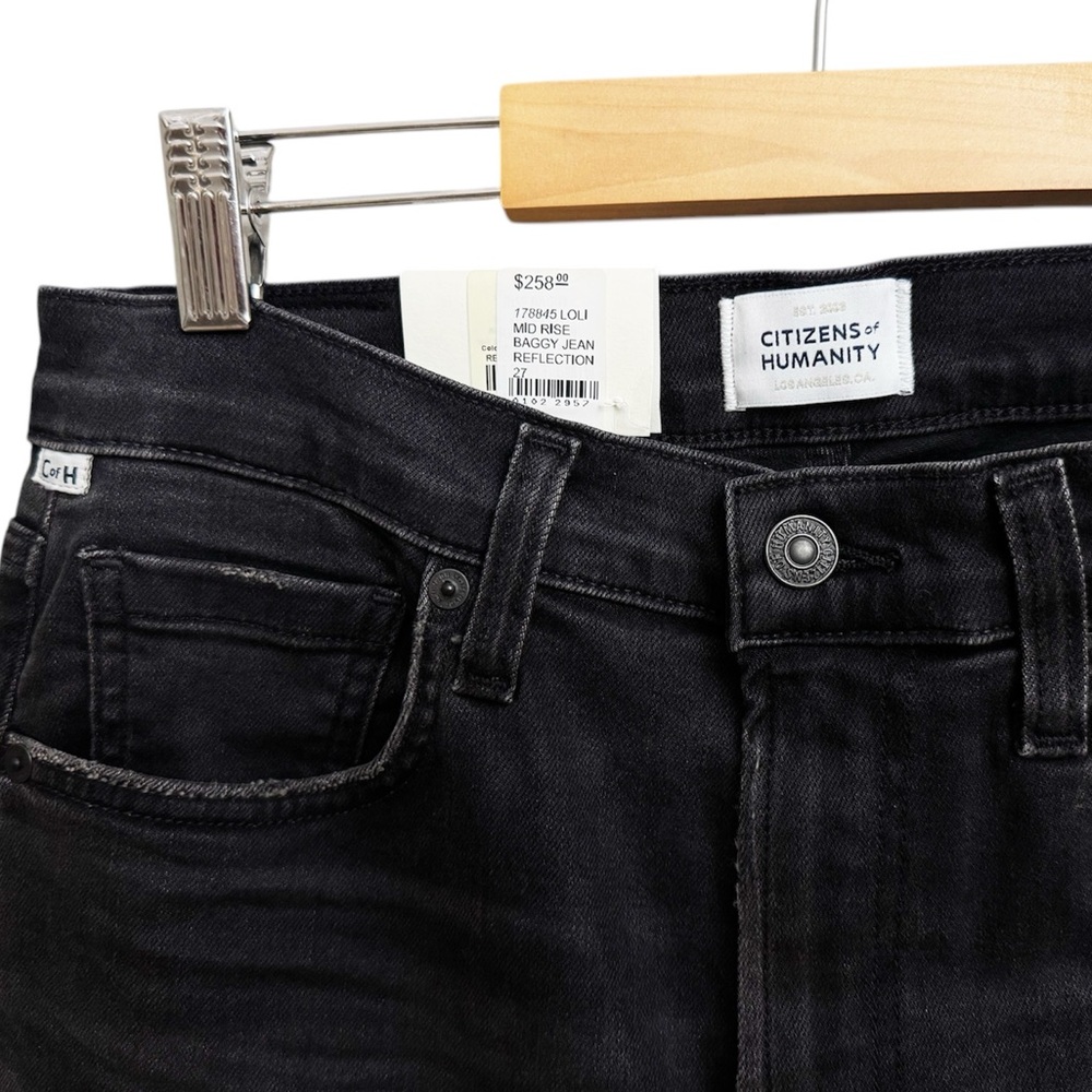 Citizens Of Humanity Black Flare & Wide Leg Jeans - Picture 7 of 13